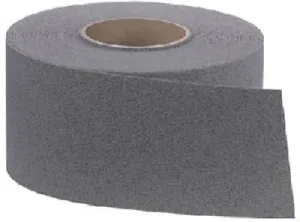 3M 7741 4" X 60' Roll of Gray Anti Slip Stair Tread Tape w Adhesive Back - Quantity of 3 rolls