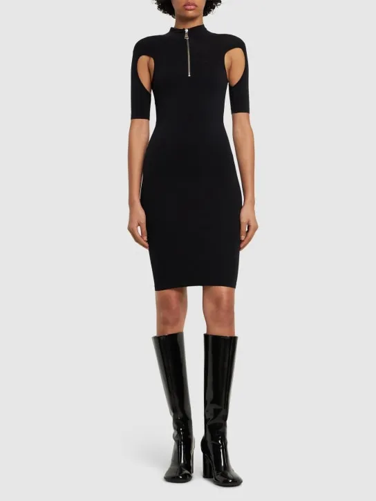 Andreadamo   Sculpting jersey mini dress 