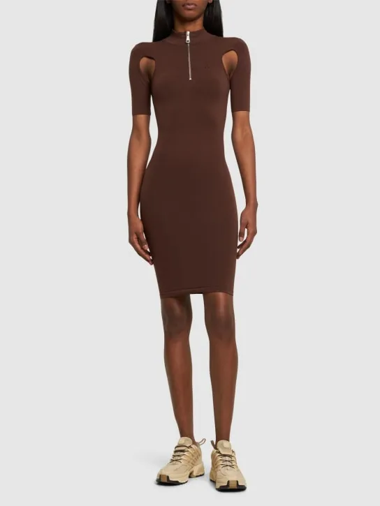 Andreadamo   Sculpting jersey mini dress 