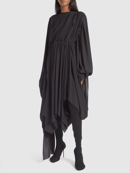 Balenciaga   Light tech crepe dress 