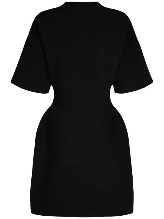 Balenciaga   LIight compact viscose dress 