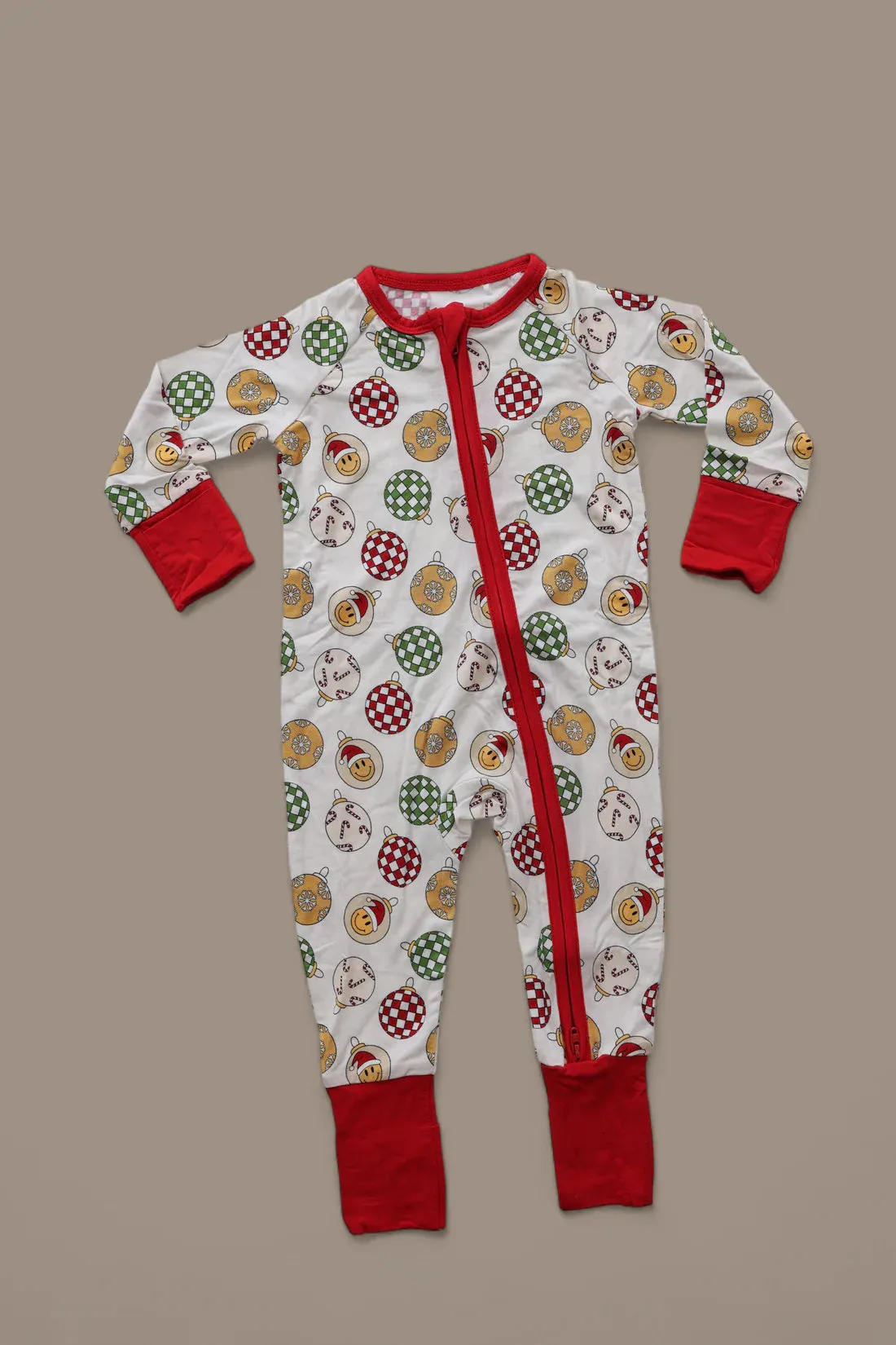 Bamboo Dream Romper - Deck the Halls