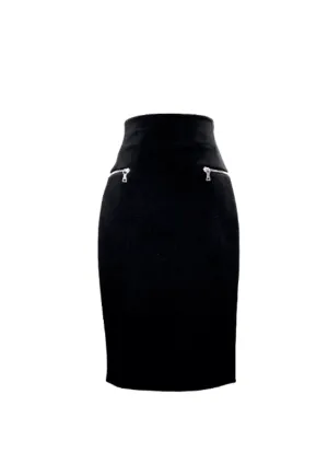 BLACK PENCIL SKIRT