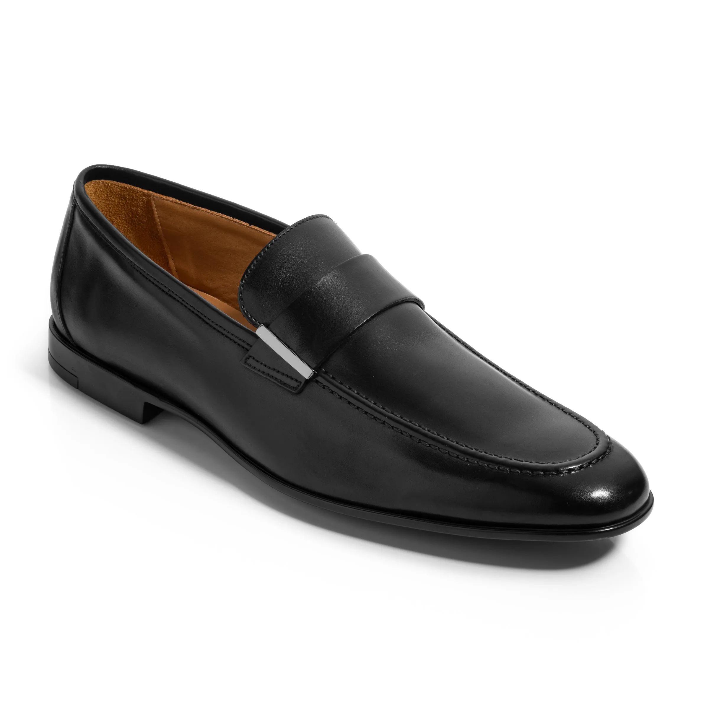 Blanton Black Calf Loafer