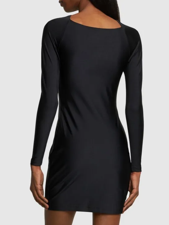 Coperni   Twisted cutout jersey mini dress 