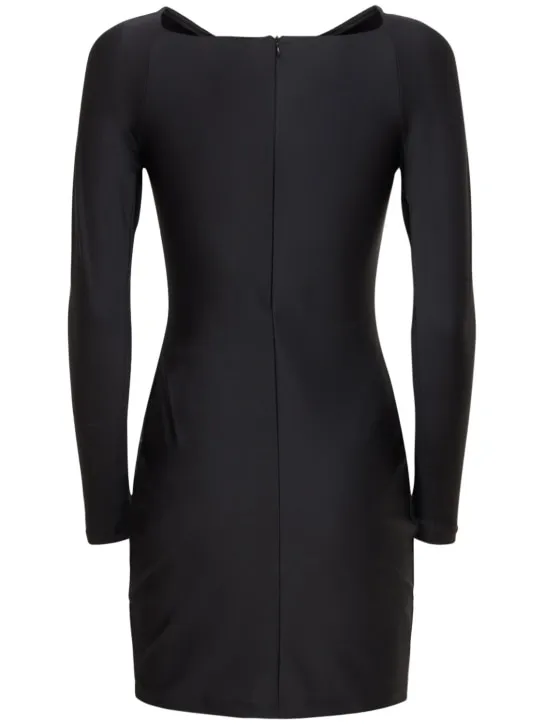 Coperni   Twisted cutout jersey mini dress 