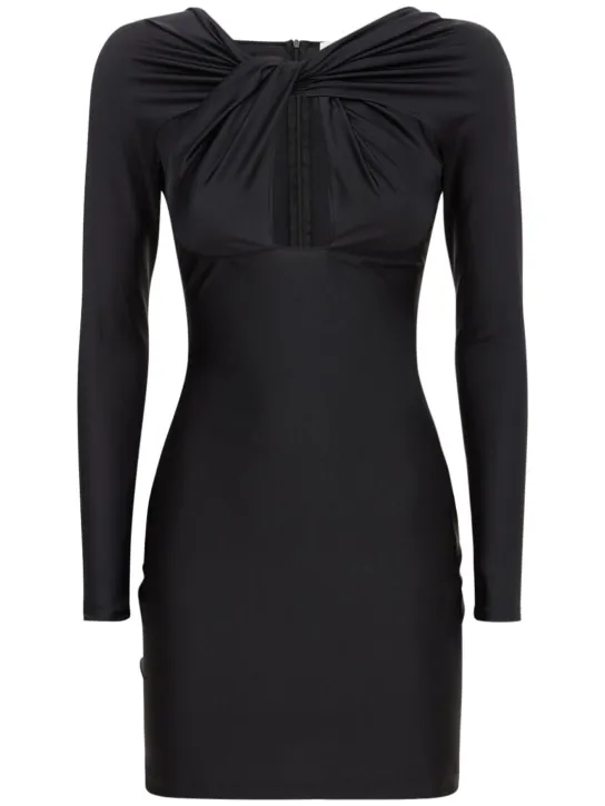 Coperni   Twisted cutout jersey mini dress 