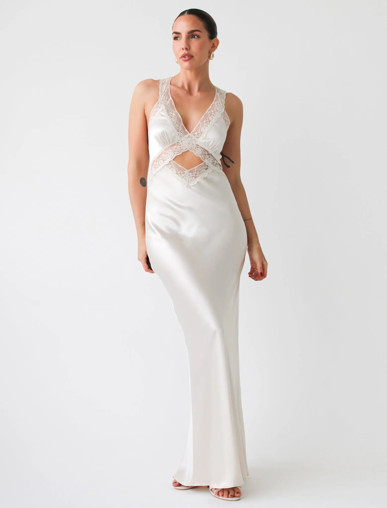 Crossroads Maxi Dress | Ivory