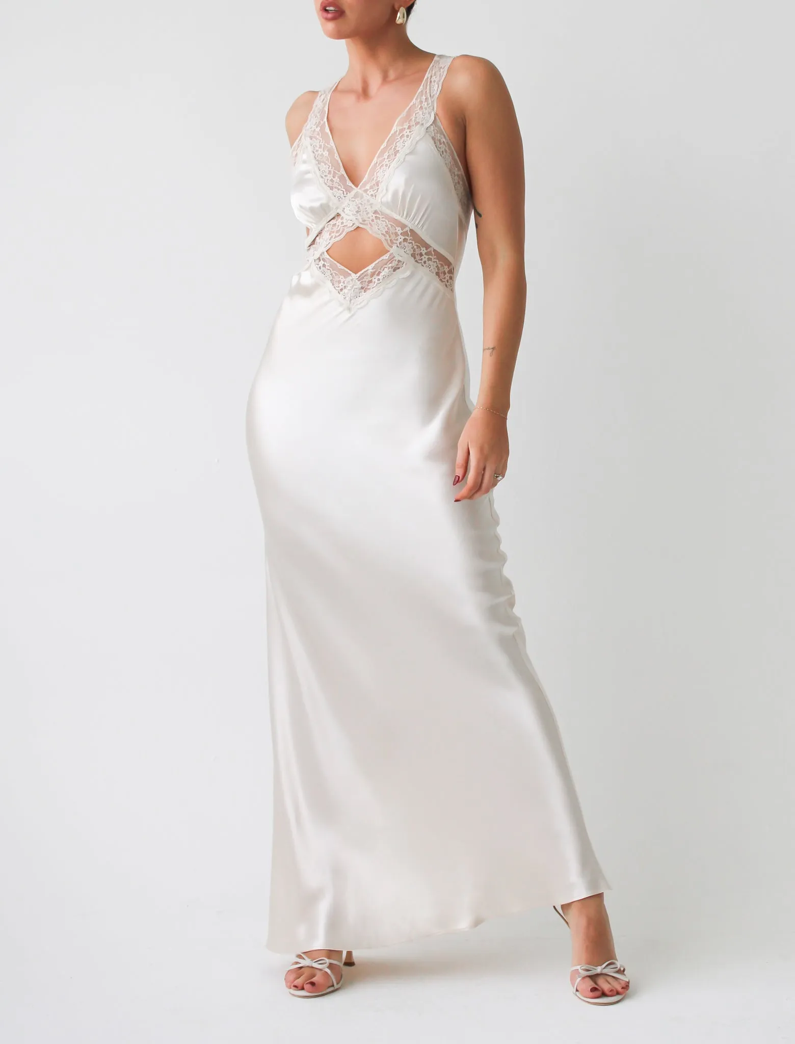 Crossroads Maxi Dress | Ivory