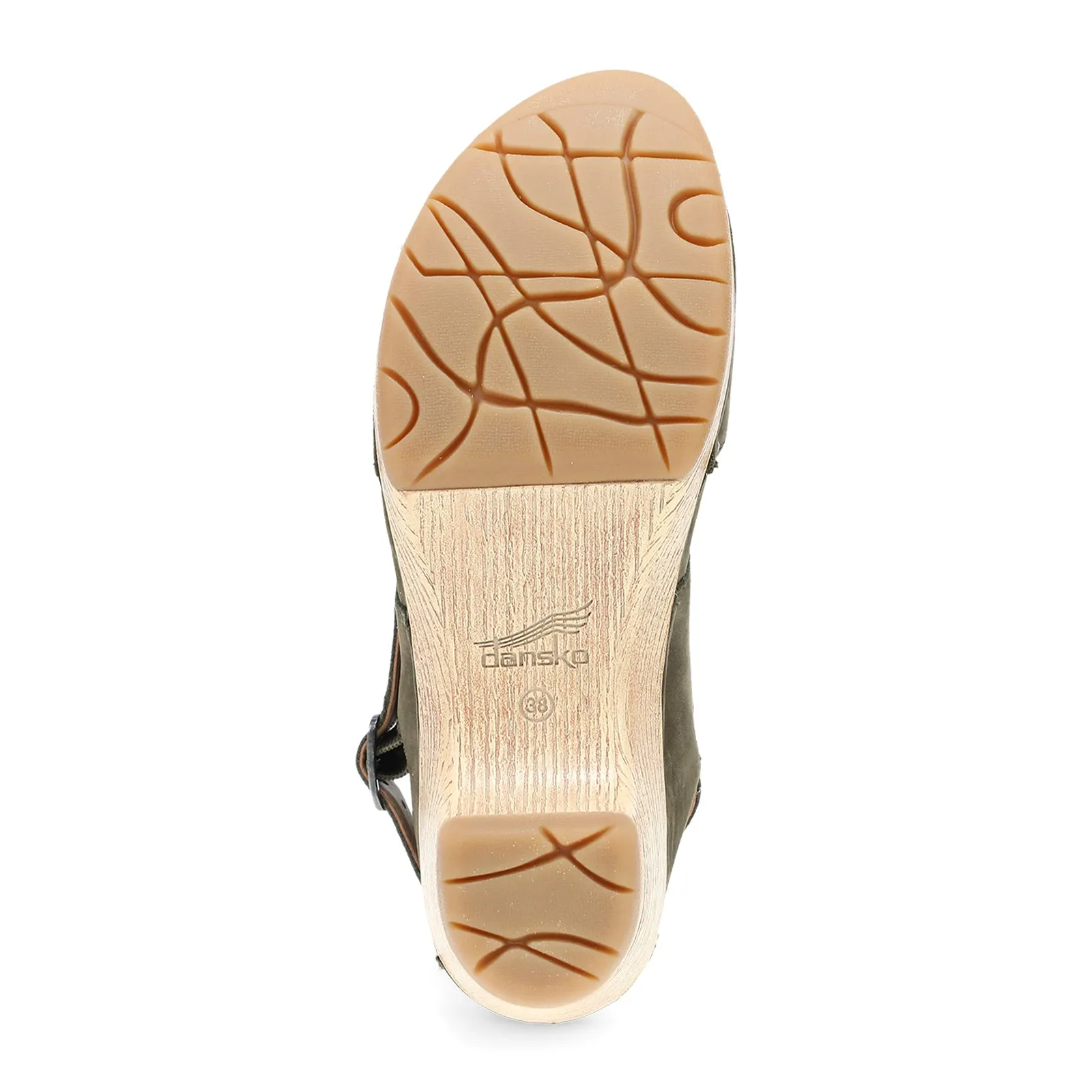 Dansko Lucia Heeled Sandal (Women) - Ivy Milled Nubuck