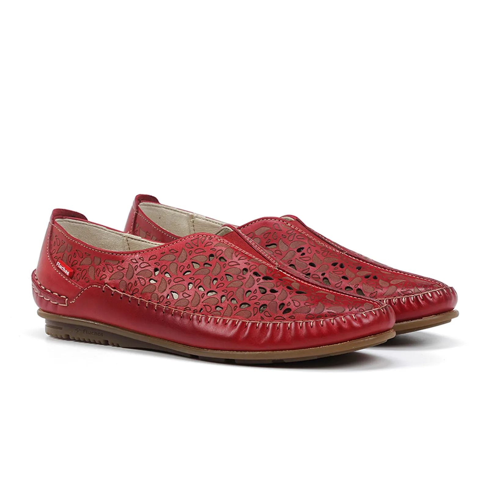 Fluchos Elsa F1182 Slip On (Women) - Red