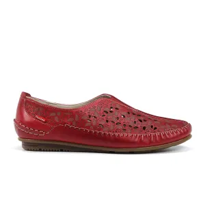 Fluchos Elsa F1182 Slip On (Women) - Red