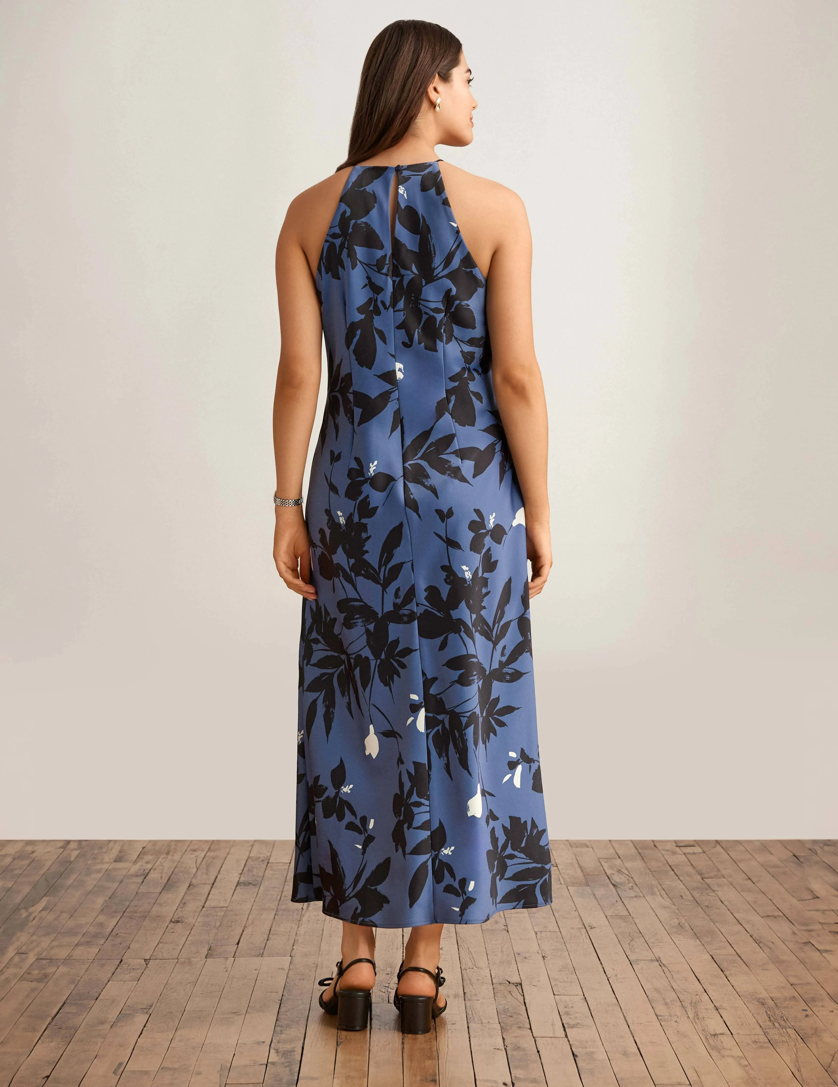 Halter Bias Slip Dress - Sale