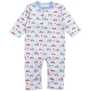 Little Drivers Pima Romper