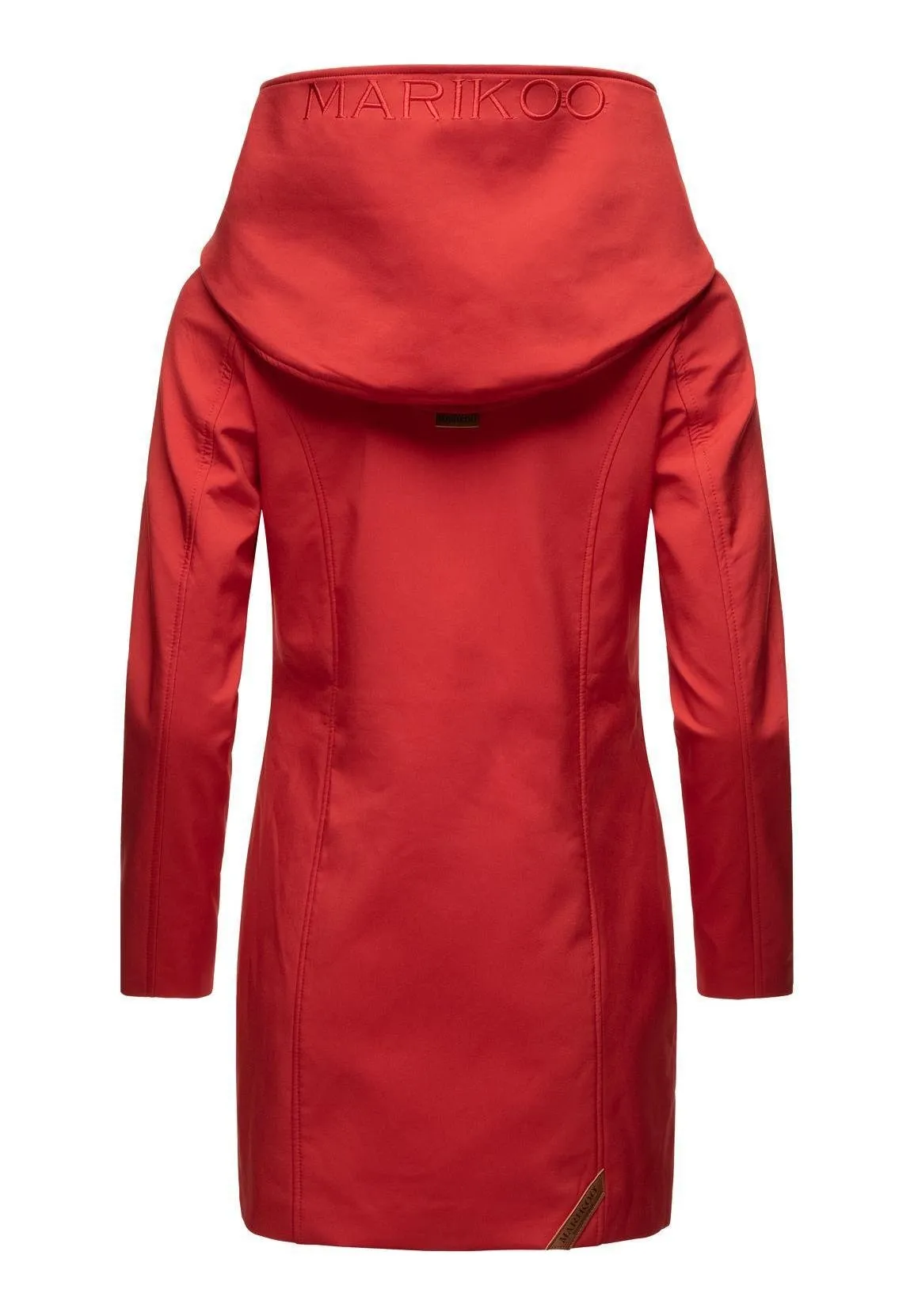 Marikoo water-repellent parka, red