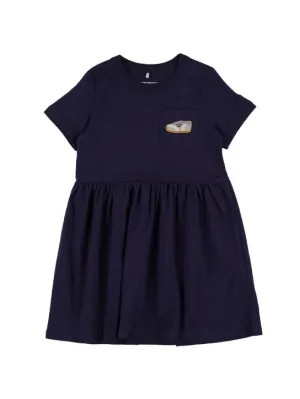 Mini Rodini   Embroidered cotton dress 