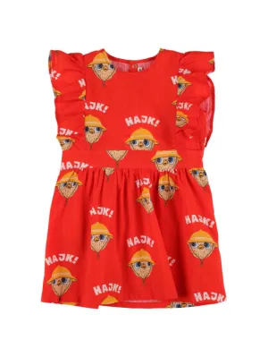 Mini Rodini   Printed cotton dress 