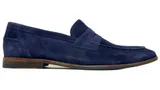 NAPLES SUEDE PENNY LOAFER - BLUE