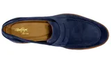 NAPLES SUEDE PENNY LOAFER - BLUE