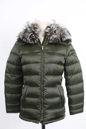 Quilted Down Parka W/ Fur Hood