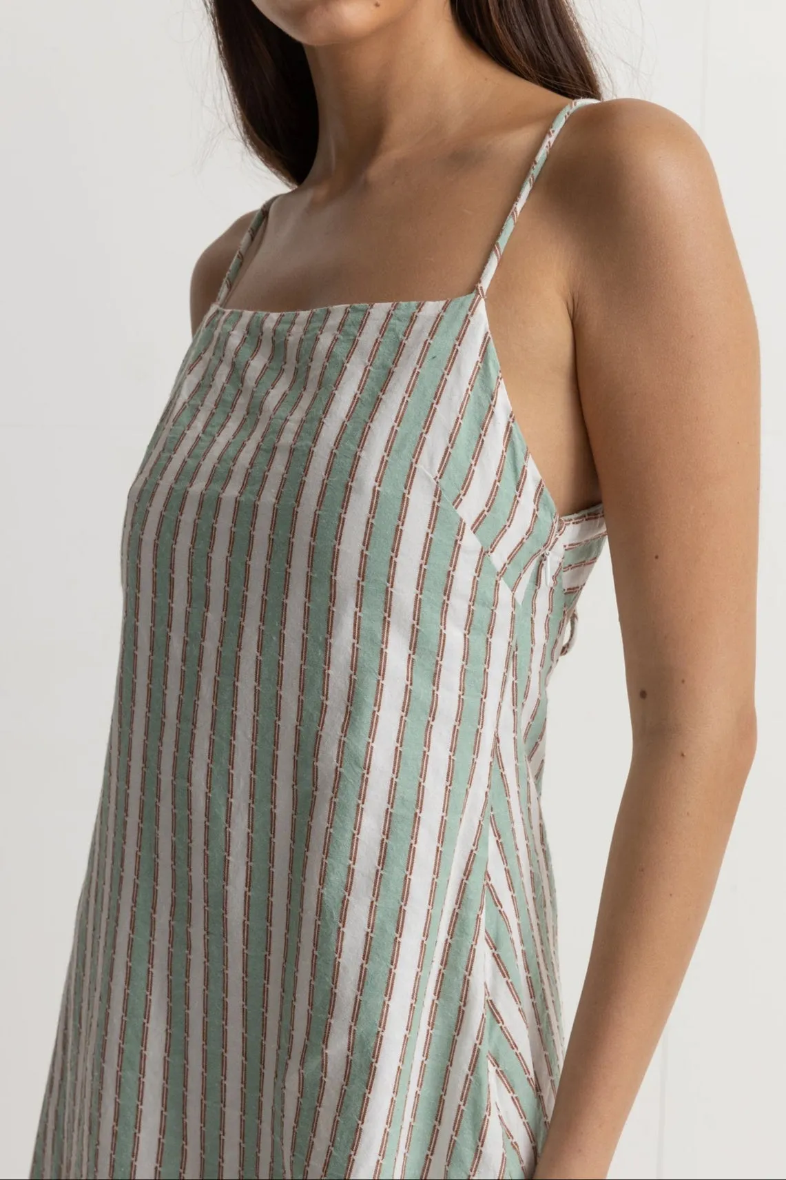 Seascape Stripe Mini Dress