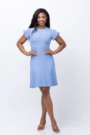 Shoshanna Neline Dress in Light Blue