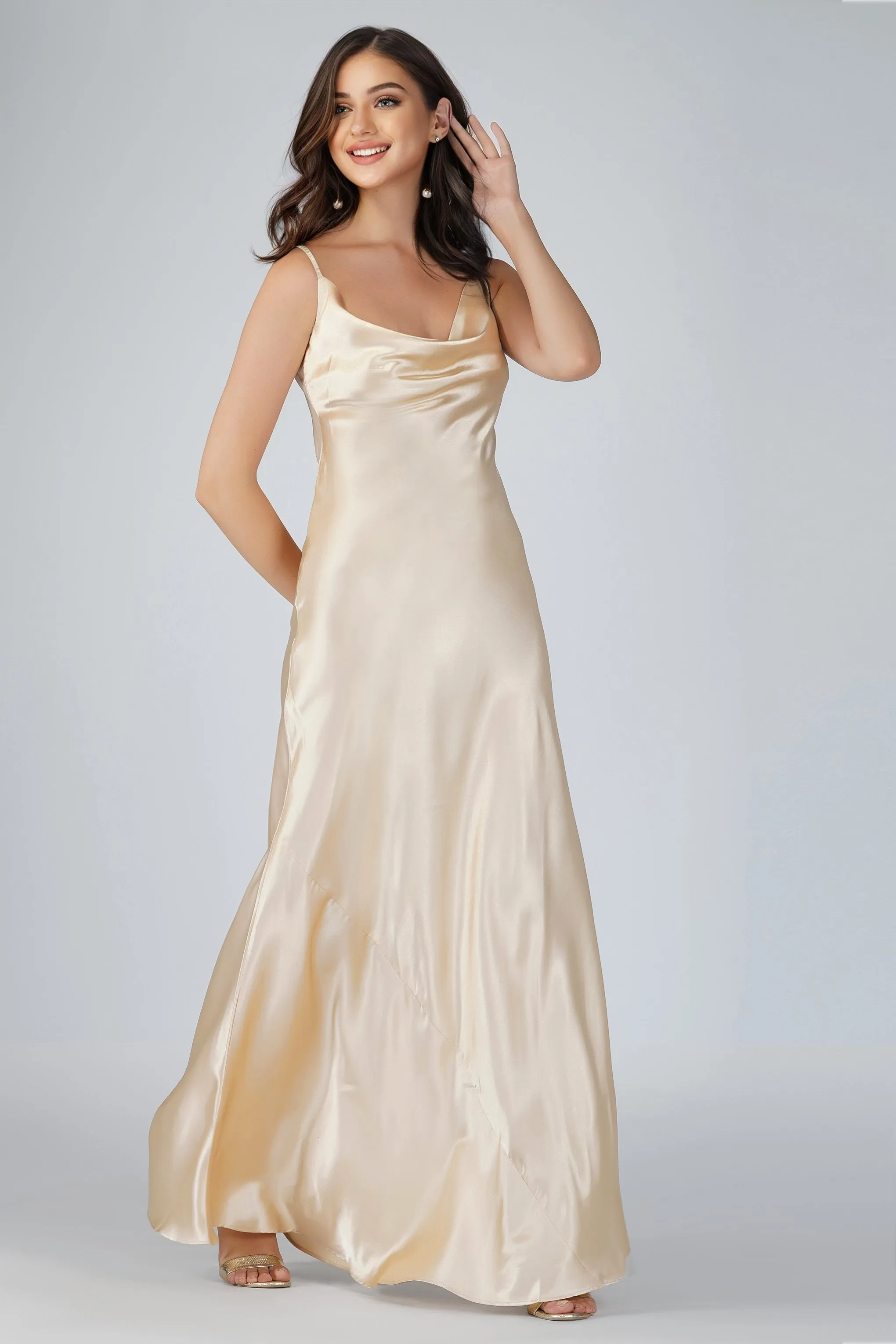 Sienna Champagne Bridesmaid Dress