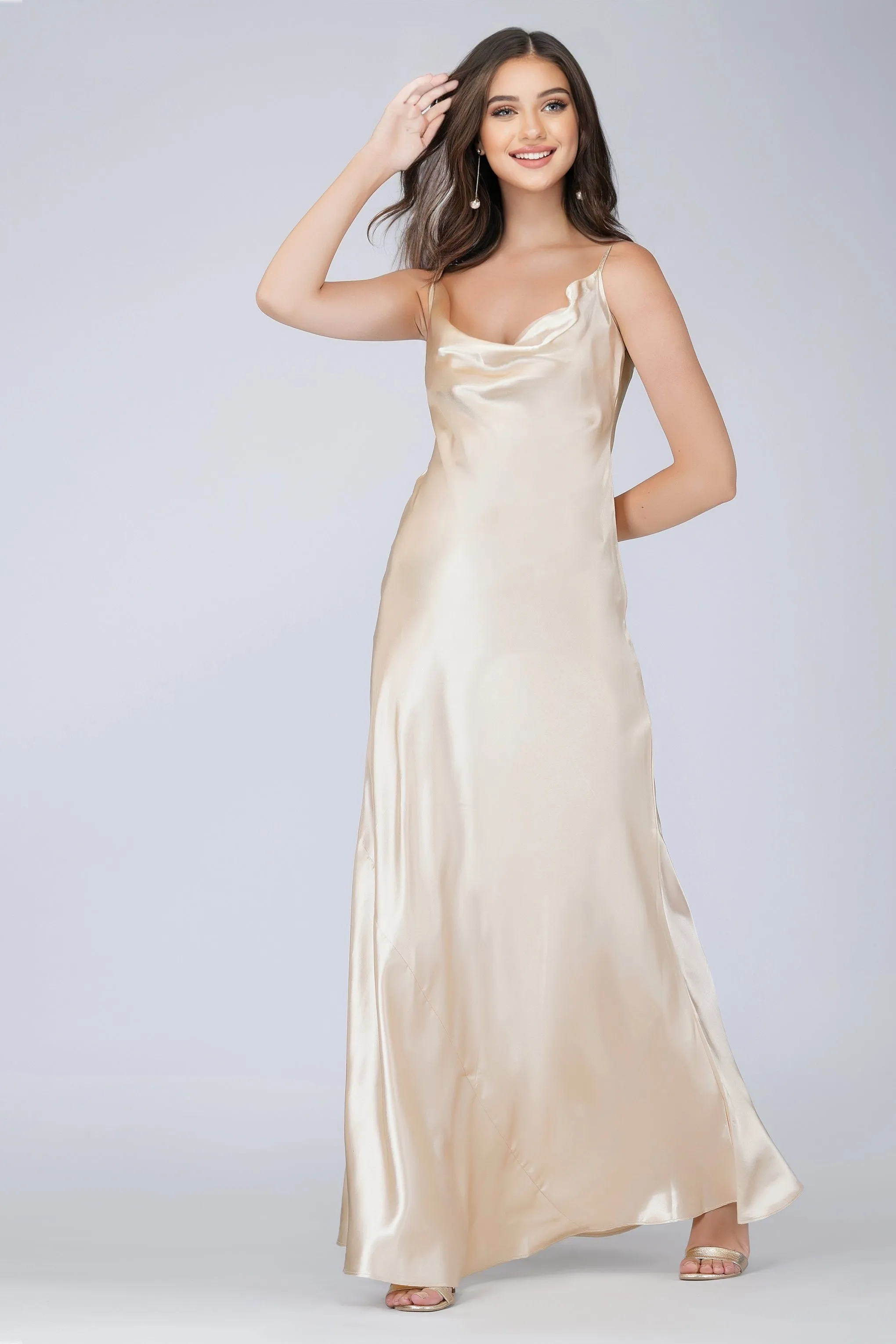 Sienna Champagne Bridesmaid Dress