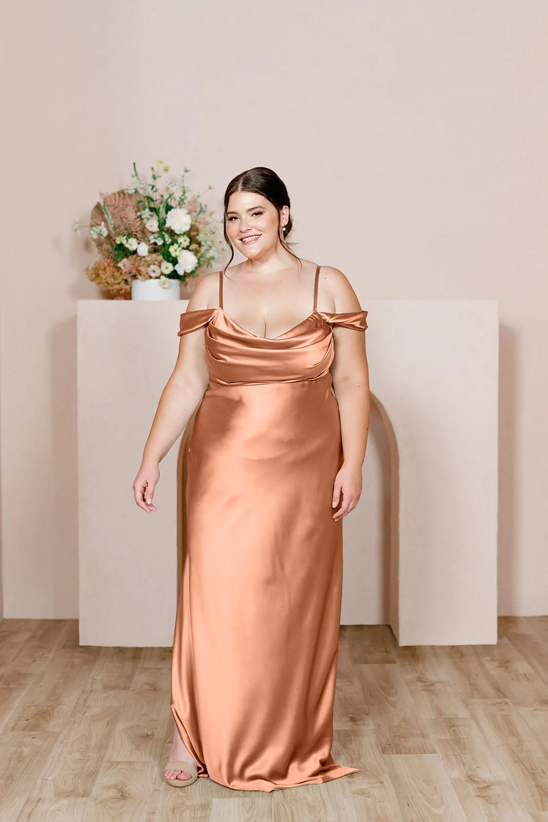 Sienna Satin Dress | Made To Order