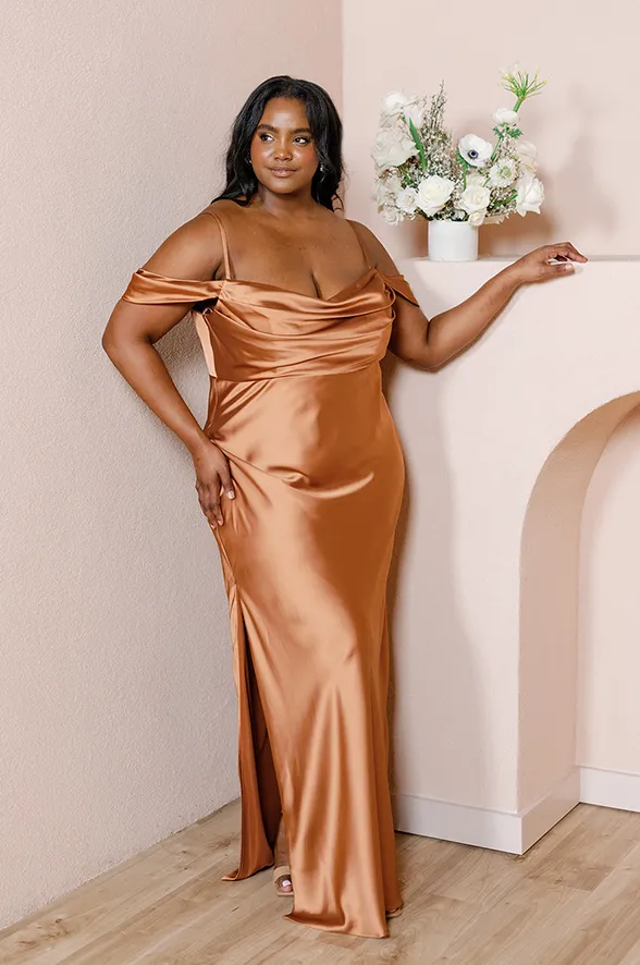 Sienna Satin Dress | Made To Order