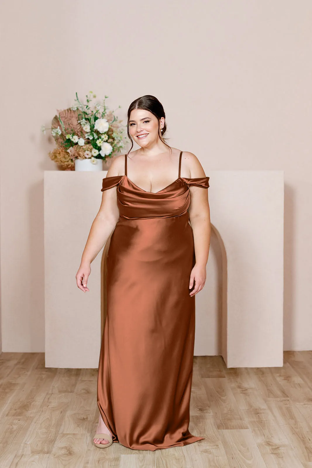 Sienna Satin Dress | Made To Order