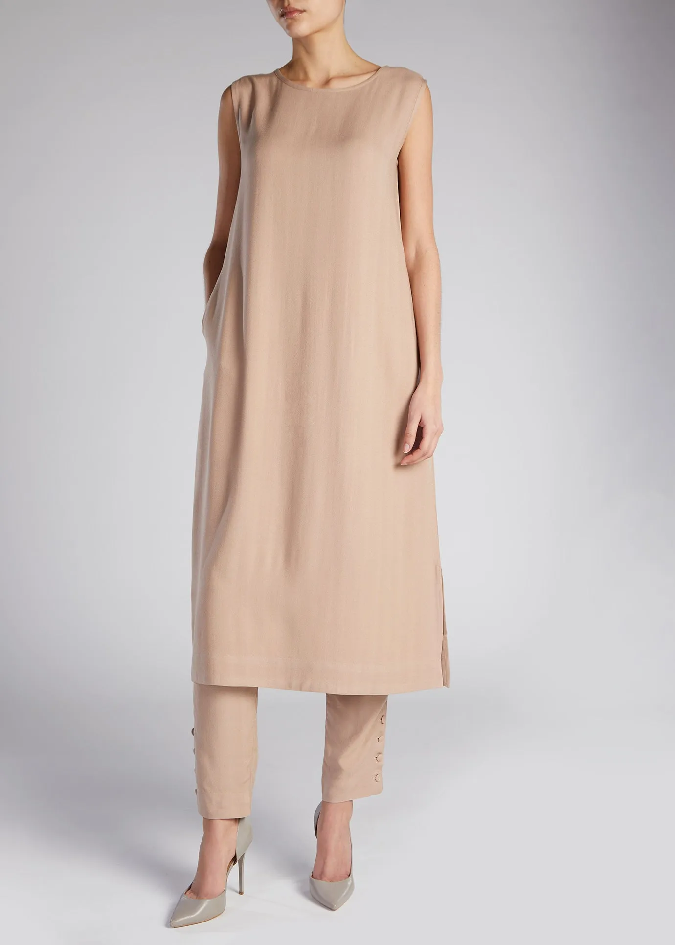 Slip Dress Nude