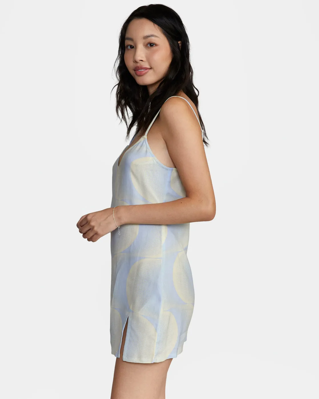 Slip Up Mini Dress - Halogen Blue