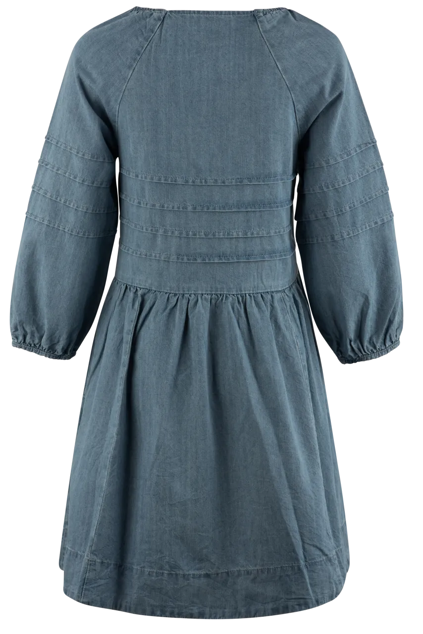 Stetson Women's Denim Pleated Top Dress