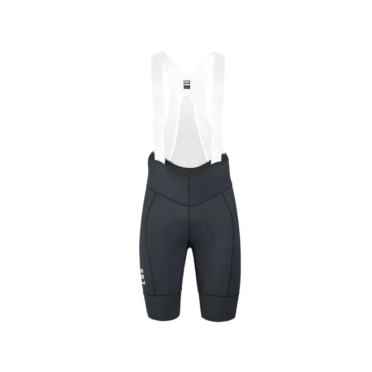 SUAREZ Pro Hard 2.3 Bib Shorts White Grey