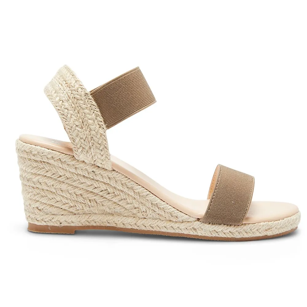 Summit Espadrille in Khaki Fabric