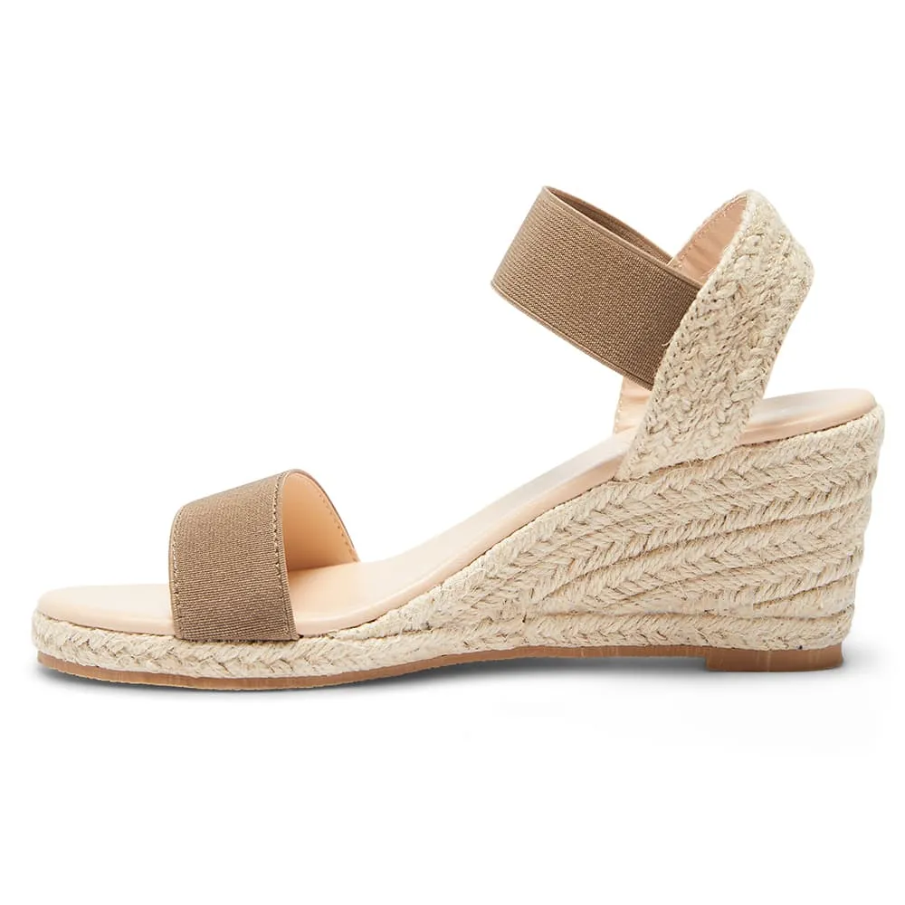 Summit Espadrille in Khaki Fabric