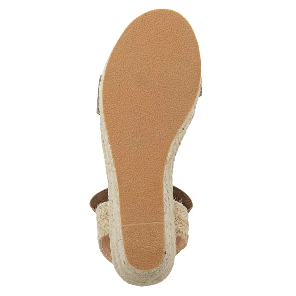 Summit Espadrille in Khaki Fabric