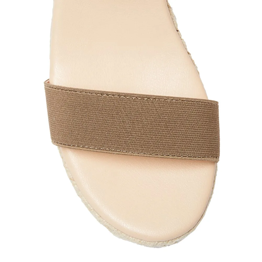 Summit Espadrille in Khaki Fabric