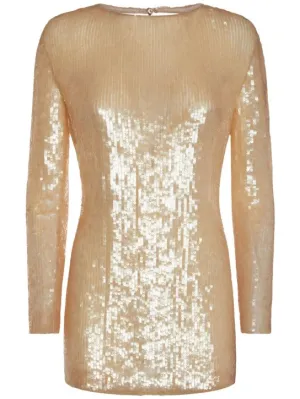 Tom Ford   Sequined mini dress 